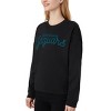 NFL Jacksonville Jaguars Women's Long Sleeve Crew Neck Fleece - 3 of 3
