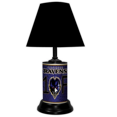 BALTIMORE RAVENS FOOTBALL Table Lamp (Handcrafted) store