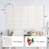 Large Cork Board for Wall,59" x 36",Black Bulletin Board,15 Pack Felt Wall Tiles,for Office, with 30 Pushpins,Pin Board for Home Office Classroom - 2 of 4