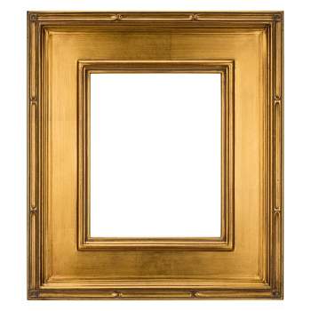 Creative Mark Museum Plein Aire Wooden Art Picture Frame -  Gold - 3.5-Inch-Wide Frames - Museum Quality Closed Corner Photo Frames - No Glass or