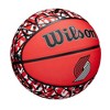 NBA Portland Trailblazers Graffiti Basketball: Composite Shell, 27.5" Size - 2 of 4