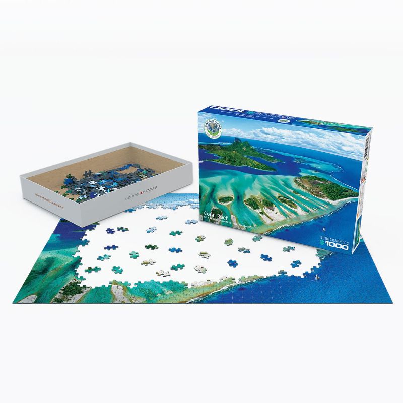 Eurographics Inc. Coral Reef 1000 Piece Jigsaw Puzzle, 2 of 6