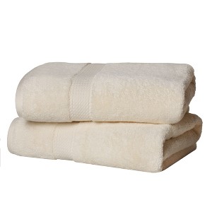 Luxury Egyptian Cotton Heavyweight Ultra-Plush Towel Set by Blue Nile Mills - 1 of 4