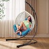 Sorbus Hanging Swing Chair Stand Frame- for Indoor & Outdoor Relaxation, Holds Up to 330 lbs, No Trees or Drilling Needed - 3 of 4
