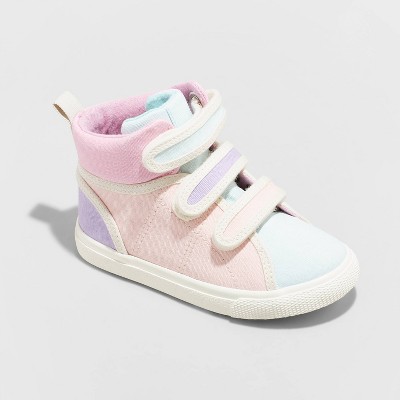 Image of Toddler Girls' Clancy Colorblock Sneakers - Cat & Jack™ 7
