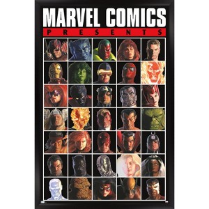 Trends International Marvel Comics - Presents Grid Framed Wall Poster Prints - 1 of 4