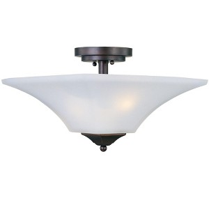 Maxim Lighting Aurora 2 - Light Semi-Flush Mount in  Oil Rubbed Bronze - 1 of 1