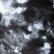 black acid tie dye