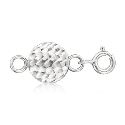 Ross-Simons Italian Sterling Silver Diamond-Cut Magnetic Clasp Converter