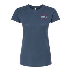 Women's - Marvel - Hawkeye Circle Logo Fitted Graphic T-Shirt - 1 of 2
