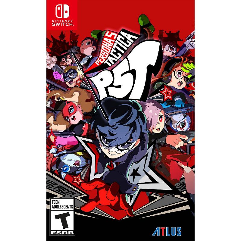 Persona 5 Tactica - Nintendo Switch: RPG Strategy, Teen Rated, Launch Edition with DLCs, 1 of 10