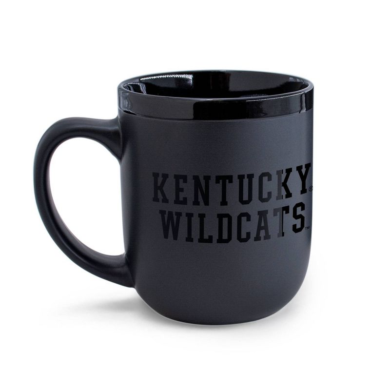 NCAA Kentucky Wildcats 12oz Ceramic Coffee Mug - Black, 2 of 4