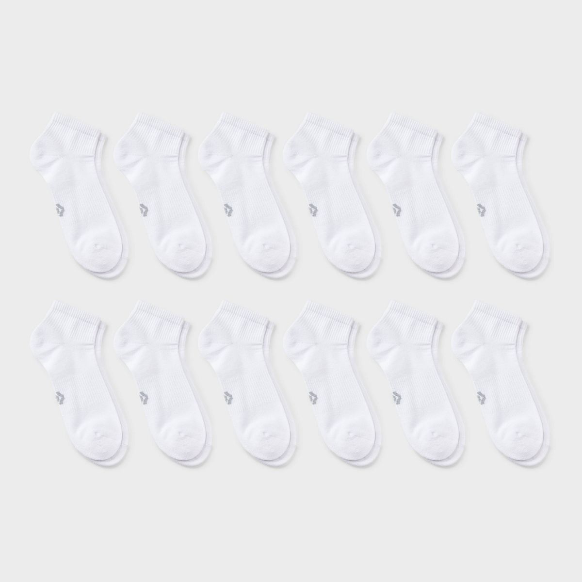 Men's New 12pk Value Ankle Socks - All In Motion™ 6-12