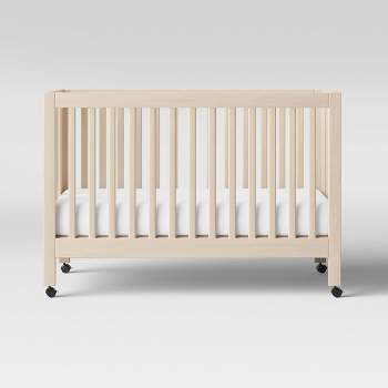 Babyletto Maki Full-Size Folding Crib with Toddler Rail