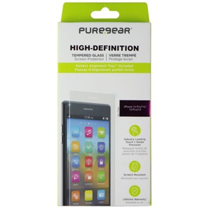 PureGear HD Tempered Glass w/Alighnment Tray for iPhone 14 Pro / 14 / 13 Pro /13 - 1 of 1