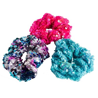 Lily Frilly Sequin Scrunchie Set