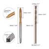Unique Bargains High Speed Steel Titanium Plated Metric Spiral Point Thread Tap and Drill Bit Set - 2 of 4