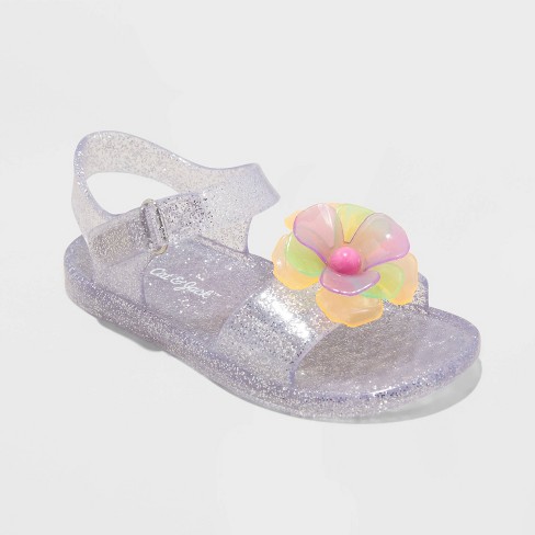 Toddler Kate Jelly Sandals - Cat & Jack™ 9t : Target