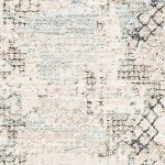 off white, taupe, medium gray, teal, light gray, mustard