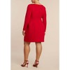 ELOQUII Long Sleeve Pocket Mini Dress - 3 of 3