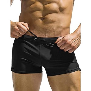 COOFANDY Men's Swimsuit Camo Quick Dry Mens Swimming Shorts Trunks with Pockets - 1 of 4