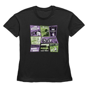 Women's Beetlejuice Beetlejuice Retro Ads T-Shirt - 1 of 3