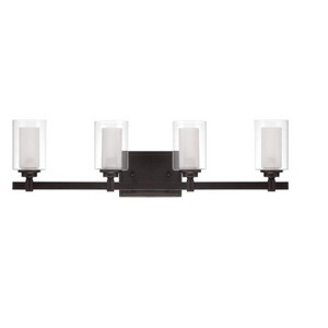 Craftmade Lighting Celeste 4 - Light Vanity in  Espresso - 1 of 1