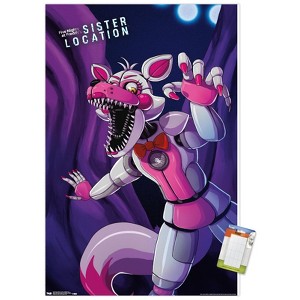 Trends International Five Nights at Freddy's: Sister Location - Funtime Foxy Unframed Wall Poster Prints - 1 of 4