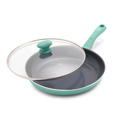 GreenLife 11" Diamond Covered Frypan Turquoise