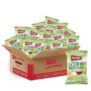 Herr's Creamy Dill Potato Chips - 1 Oz Bag (Pack of 42) - 1 of 3