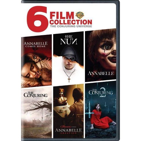 6 Film Collection The Conjuring Universe Dvd Target