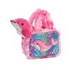 Aurora Small Dolphin Fancy Pals Fashionable Stuffed Animal Multicolor 7" - 4 of 4