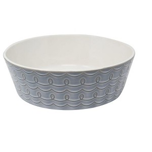 Pioneer Pet Loop Design Ceramic Bowls - Medium (6.5" x 2") - 1 of 3