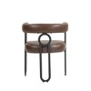 CAVINAS Contemporary Chenille Accent Chair with Sturdy Metal Frame,1PC/2PCS Arm Chair for Living Room,Apartment - 2 of 4