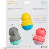 Floating Ocean Animal Bath Toys, Mold-Free Bobbing Set for Babies 6+ Months - 4 of 4