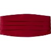 Gioberti Men's Adjustable Satin and Paisley Cummerbund Set - 2 of 2