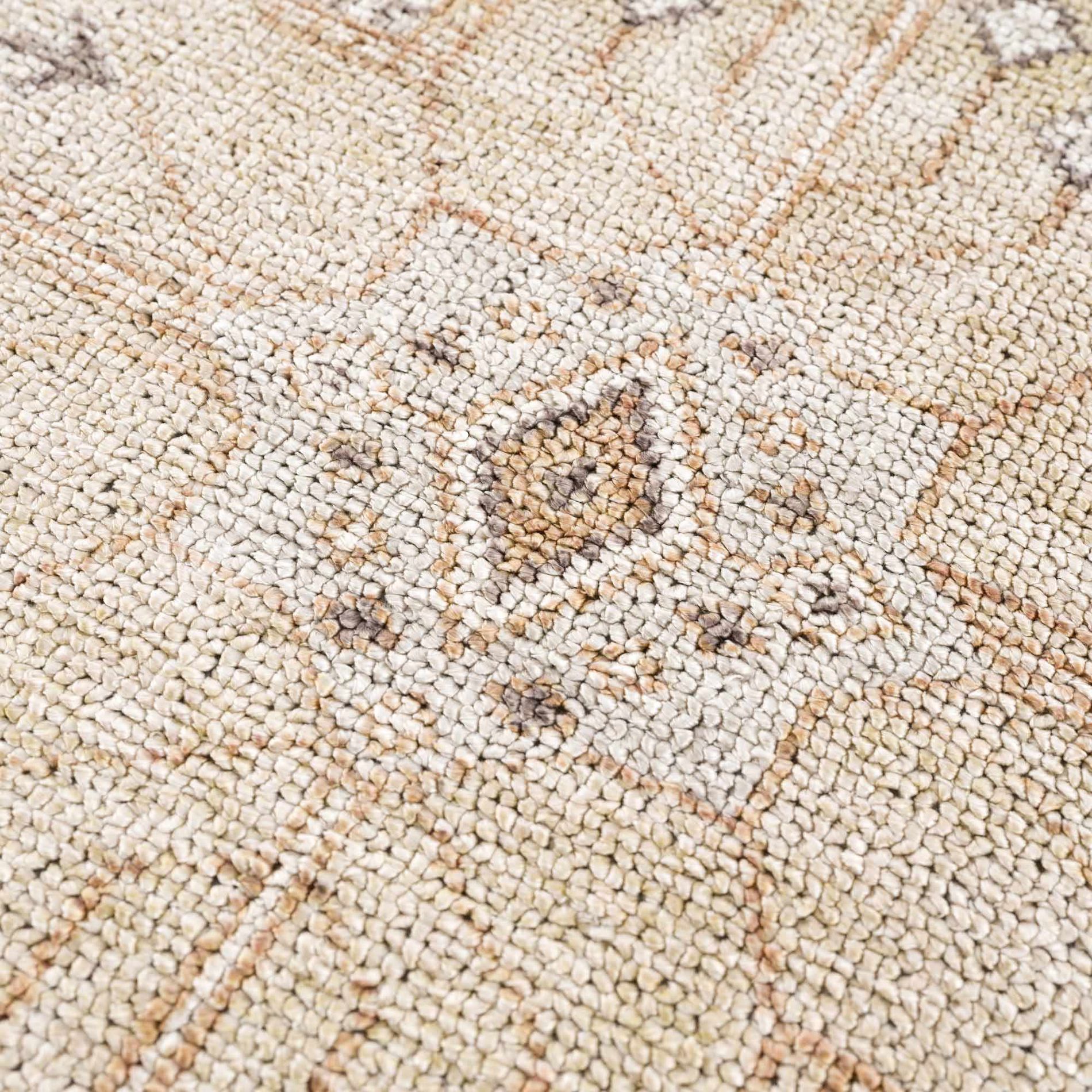 Hauteloom Rectangle Area Rug   Light Brown