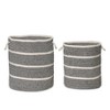 Colonial Mills Modern Woven Hampers - Black 15"x15"x18" - 3 of 4