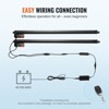 VEVOR 2PCS Linear Actuator Kit, 30 Inch High Speed 0.35"/s Linear Motion Actuator 12V, 220lbs/1000N Linear Actuator for TV/Table/Sofa Lifting, Black - 3 of 4