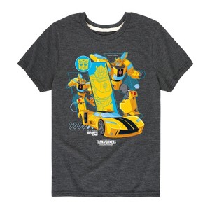 Boys' - Transformers - Earth Spark Short Sleeve Graphic T-Shirt - 1 of 4