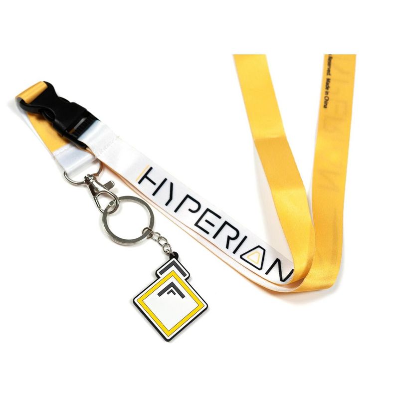 Just Funky Borderlands 3 Hyperion Lanyard with Charm, 1 of 8