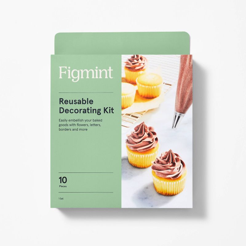 10pc Cake Decorating Set Clear - Figmint&#8482;, 5 of 8