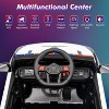 12V Police Car Ride on Car for Kids, Ride on Toys for Big Kids Cop Cars with Remote Control, Battery Powered Alert Tones - 3 of 4