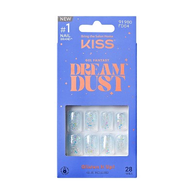 KISS Products Gel Fantasy Dreamdust Fake Nails - Champagnes - 31ct