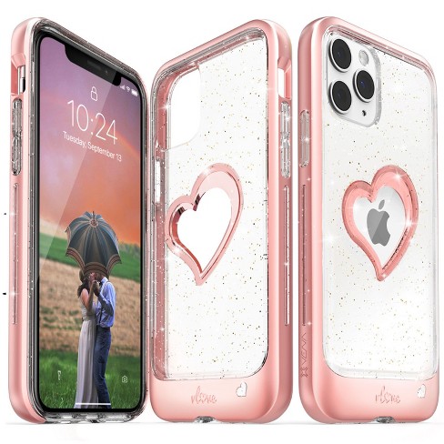 Vena vLove Glitter Heart Case for Apple iPhone 11 Pro - image 1 of 4