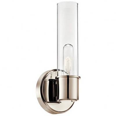 Kichler Lighting Aviv 1 - Light Sconce In Polished Nickel : Target