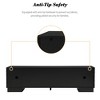 Storage TV Stand for TVs up to 75", TV Console Media Console Minimalist TV Cabinet Media Entertainment Center with 4 Drawers - ModernLuxe - 4 of 4