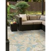 Unique Loom Outdoor Botanical Area Rug - 3 of 4