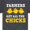 Boys' - Case IH - Farmers Get all the Chicks Short Sleeve Graphic T-Shirt - 2 of 4