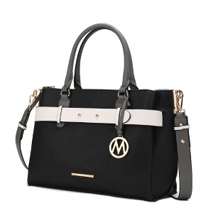 MKF Collection Jamie Vegan Leather Women's Satchel Bag by Mia K - 1 of 4